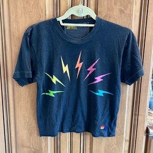 Aviator Nation Cropped Tee